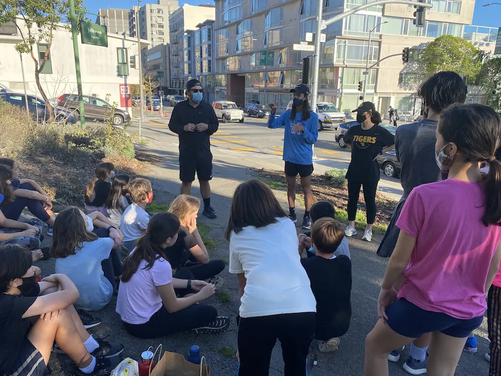 Cross Country Alumni Visit 2021 Team