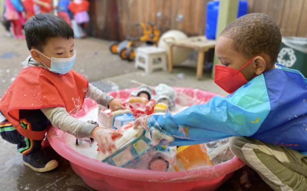 Preschoolers Learning Math and Science