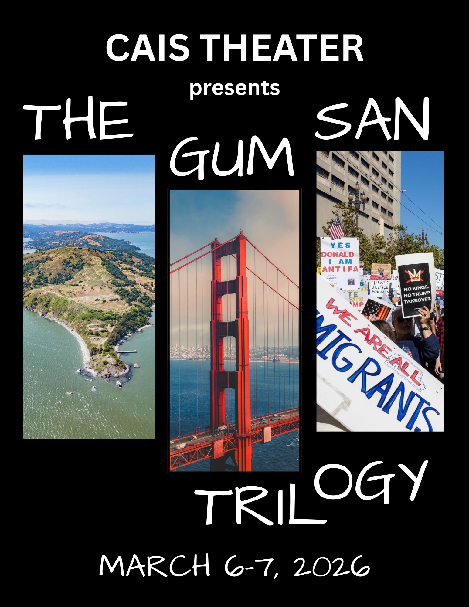 Poster for The Gum San Trilogy