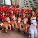 Students celebrate Year of the Horse as part of CAIS Marching Contingent for SF CNY Parade
